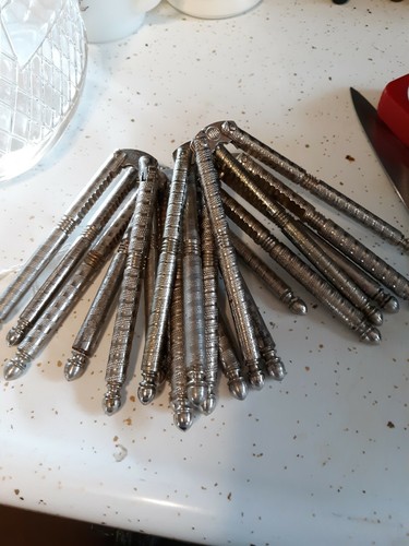 VINTAGE Manual Metal Nut/lobster Cracker Tool Lot of 10