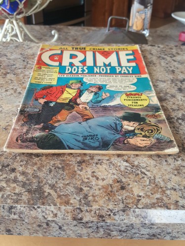 Crime does not pay  july vol 1 No 136 1954 10 cents