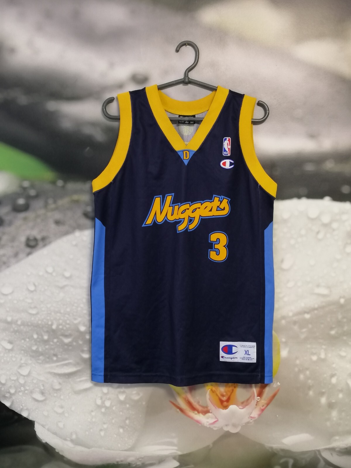 Champion アイバーソン バスケジャージ #3 PHILADELPHIA SIXERS 76ERS #3 ALLEN IVERSON SHIRT JERSEY
