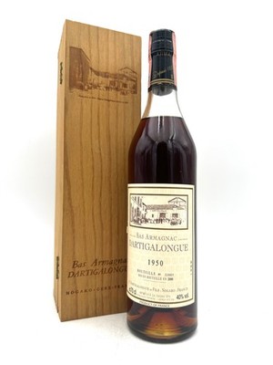 1950 BAS ARMAGNAC - DARTIGALONGUE - 0,7L 40% - BOTTL. 2000