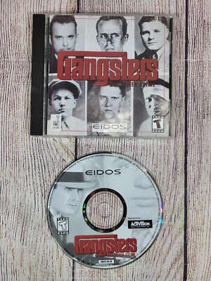 Gangsters: Organized Crime (CD Rom, 1998) Eidos Activision EUC