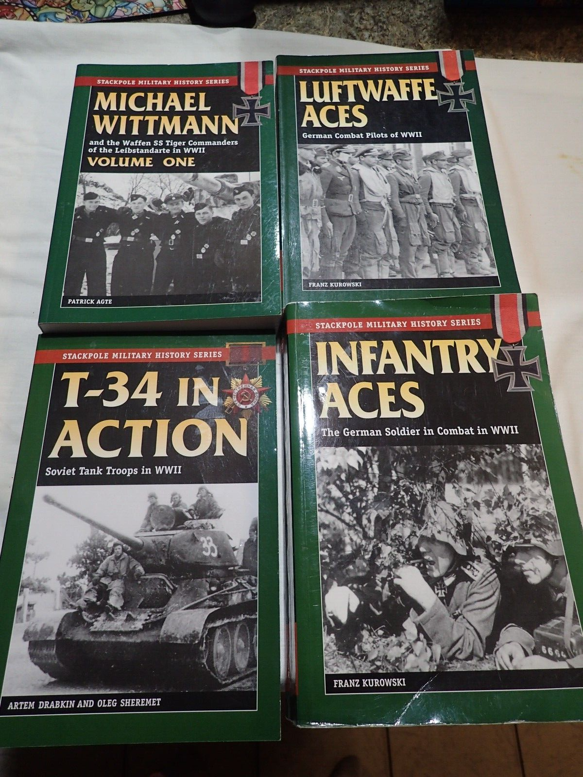 値下 German WorldWarII Organization Series Stackpole Military History Series 4 Books Lot, Mostly WWII