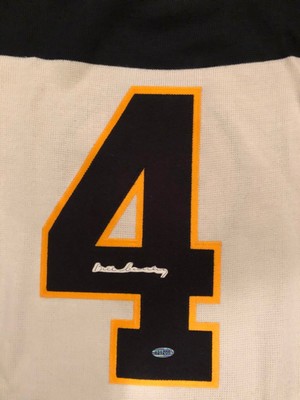 VERY RARE Bill Cowley (deceased) Signed Boston Bruins Vintage Wool Jersey HOLO