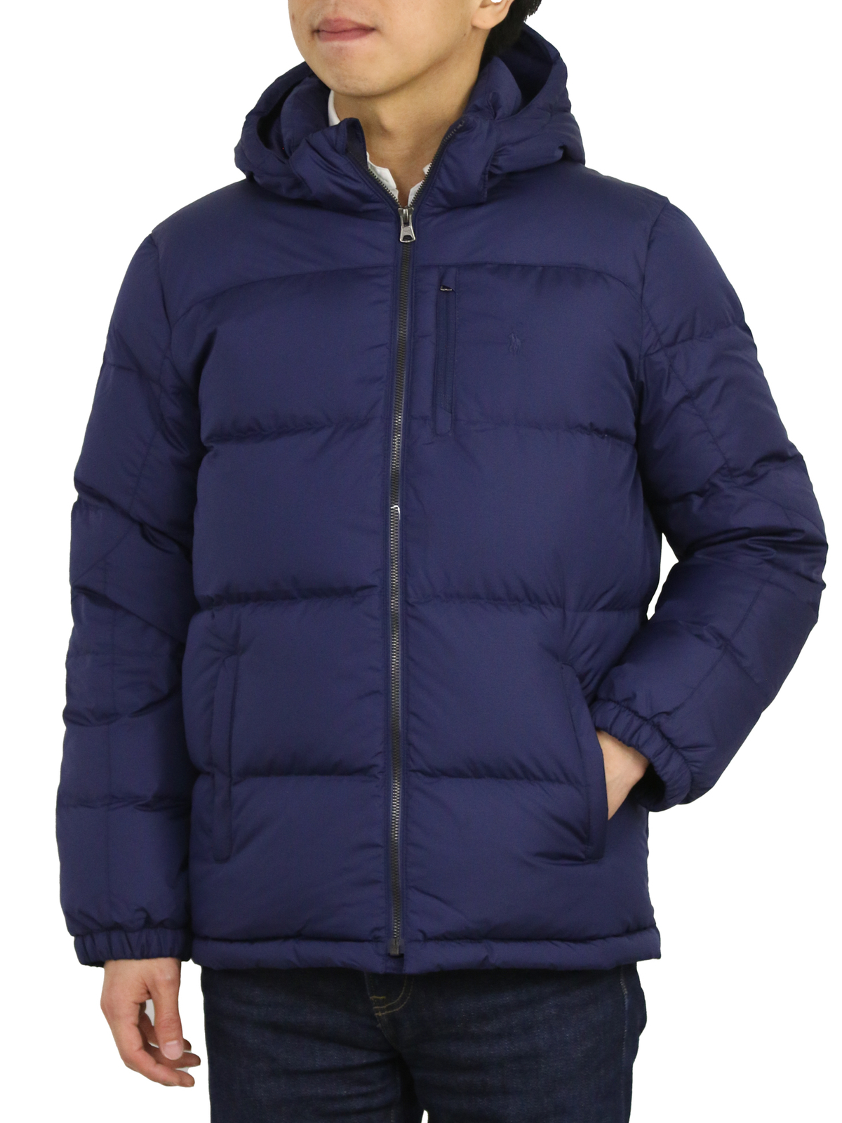 Куртка-пуховик с капюшоном Polo Ralph Lauren для мальчиков - Темно-синий -, Navy