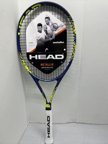 Head Spark Elite Tennis Racquet, 4 3/8 Grip, Metallix Crystalline Alloy NEW Navy Head Spark Elite Tennis Racquet, 4 3/8 Grip, Metallix Crystalline Alloy NEW Navy