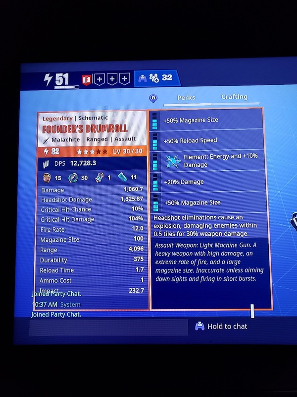 fortnite stw founders drumroll - fortnite drumroll