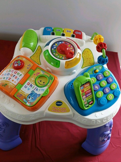 vtech play & learn activity table