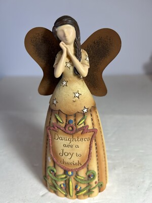 Country Soul Angel Daughters Are A Joy To Cherish Figurine Decor 2012 