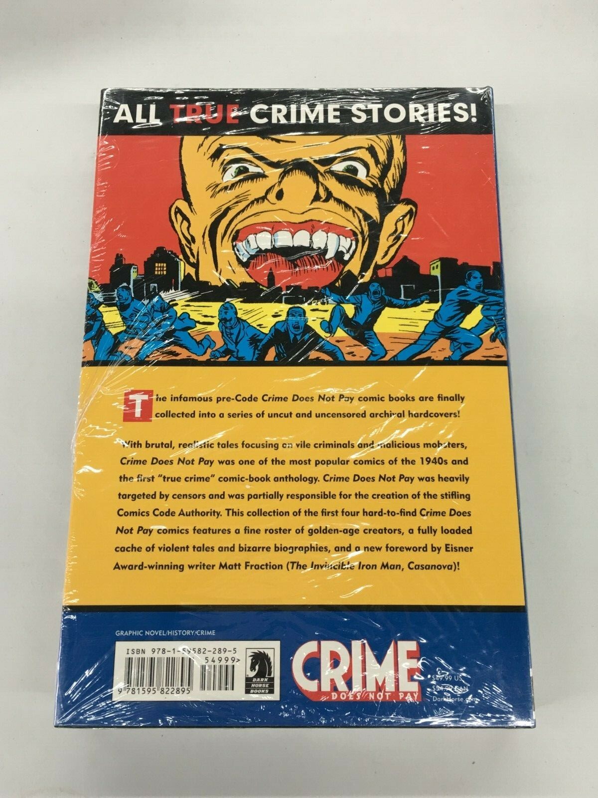 CRIME DOES NOT PAY VOL 1 DARK HORSE ARCHIVES HARDCOVER SEALED GOLDEN AGE COMICS