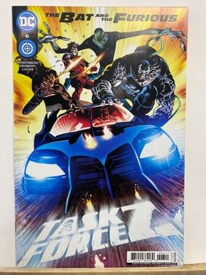 Task Force Z #6 Bat-Mobile main cover DC comic NM/NM-