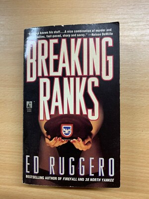 1996 Ed Ruggero "Breaking Rangos" Militar Fiction USA Libro de Bolsillo (P3)