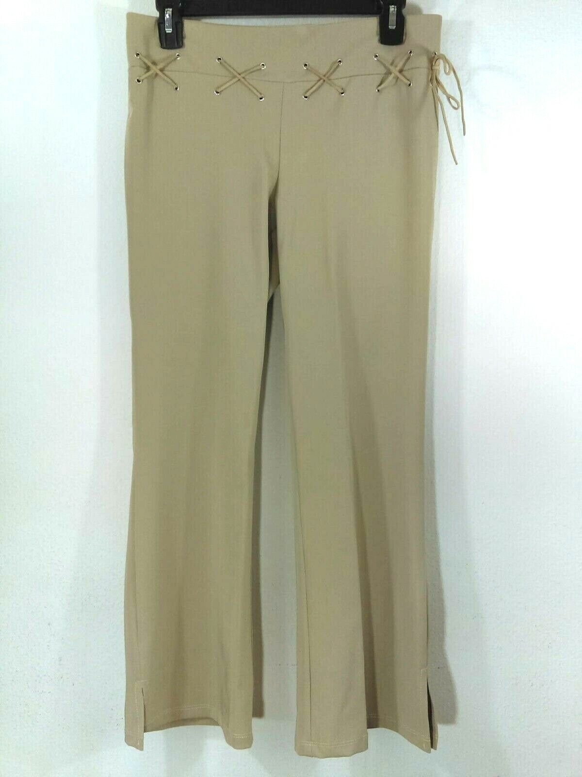 Vintage Yves Saint Laurent Pants Medium Polyester Khakis Tan Vintage Yves Saint Laurent Pants Medium Polyester Khakis Tan