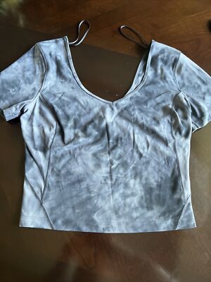 NWOT  Lululemon Align Tee Size 6 Tie Dye.