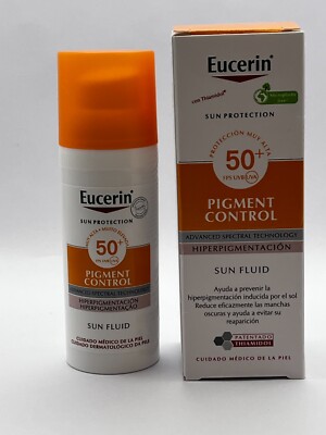 Eucerin Sun Fluid Pigment Control SPF50 50ml New