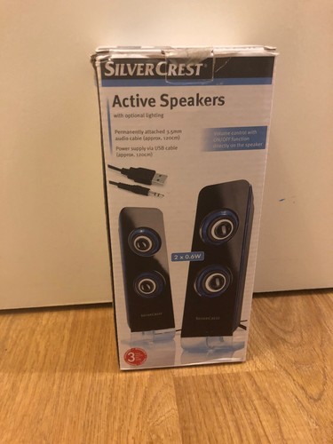 silvercrest usb pc speaker 2.0