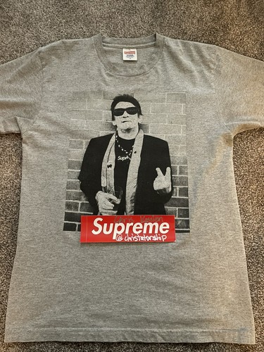 Supreme Shane MacGowan Photo Tee Supreme Shane MacGowan Photo t shirt \u2013 HeresWear