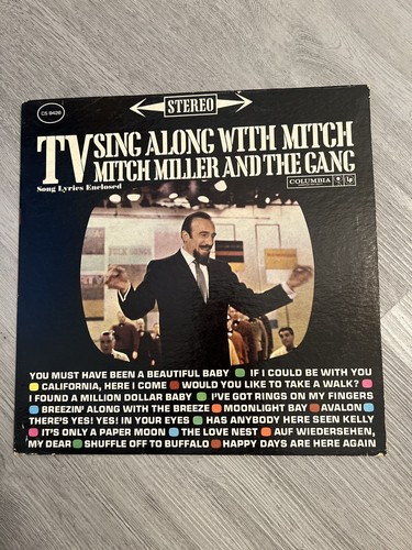 TV SING ALONG WITH MITCH- MITCH MILLER AND THE GANG; CS 8428