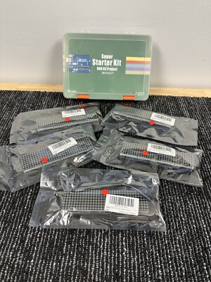 Elegoo Uno R3 Project Super Starter Kit w/ UNO R3 Arduino & 5 LED Dot Matrix Dis