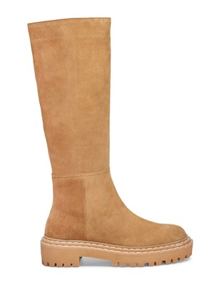 

SPLENDID Womens Beige Comfort Amalia Ботинки на каблуке с круглым носком на блочном каблуке, Бежевый, SD0AMA30
