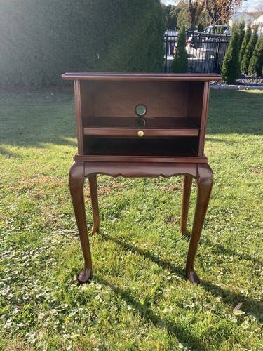 【良品】The Bombay Company ヴィンテージ サイドテーブル Vintage Bombay Company Triple Drop-Leaf Wooden Table