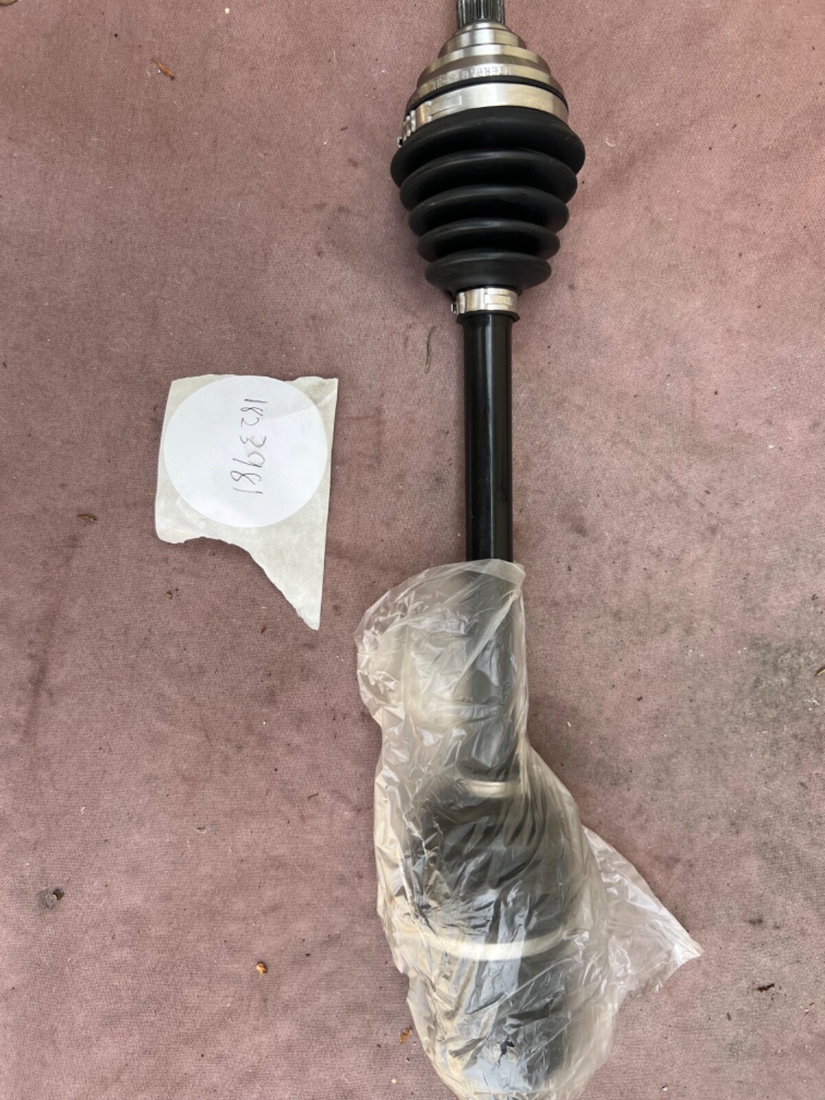 Polaris cart part 1823981 half shaft assembly right hand