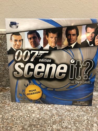 007 Edition Scene It? The DVD Game James Bond 007 New