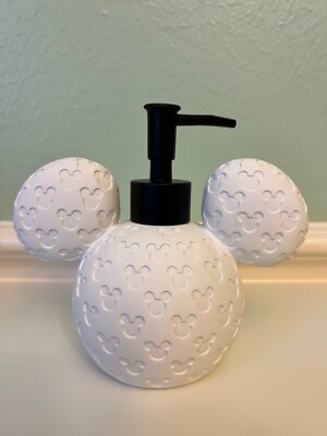 DISNEY Mickey Mouse  Soap/Lotion Pump Dispenser - New + Variety!