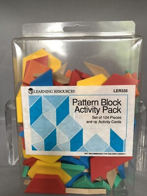 Pattern Block Activity Set By learning Resources.