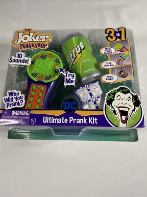 DC Ultimate Prank Kit The Joker Prank Shop DC Brand New 2020