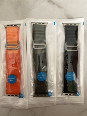 Apple Compatible Luokue 3 pack alpine loop 42/45/49mm