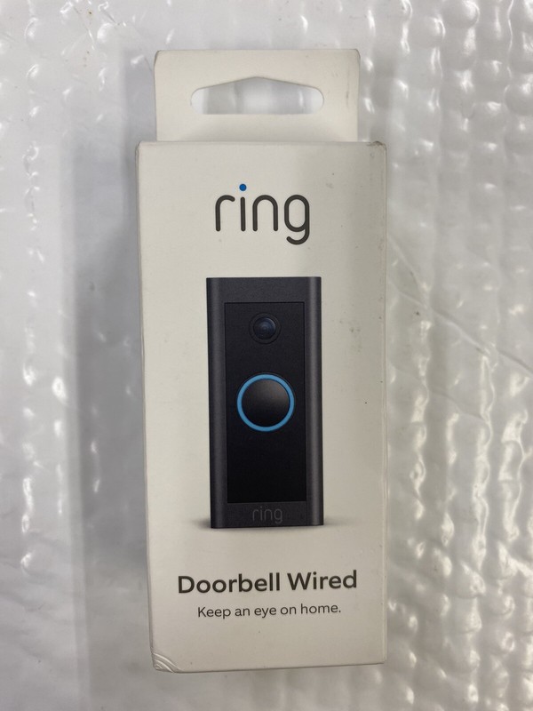2021 Ring Wired Doorbell Alexa 1080p Easy Install Wi-Fi New