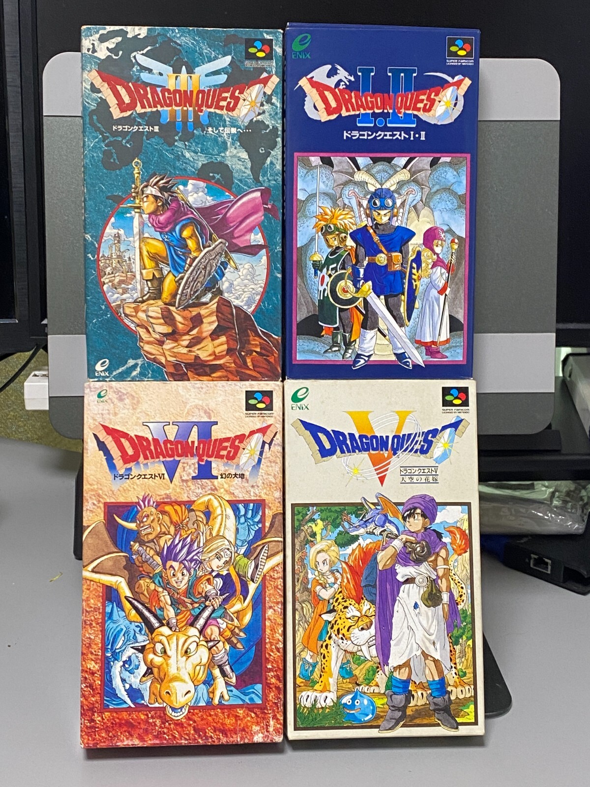 Nintendo Super famicom SNES Game Soft DRAGON QUEST 1 2 5 6 I Nintendo Super famicom SNES Game Soft DRAGON QUEST 1 2 5 6 I