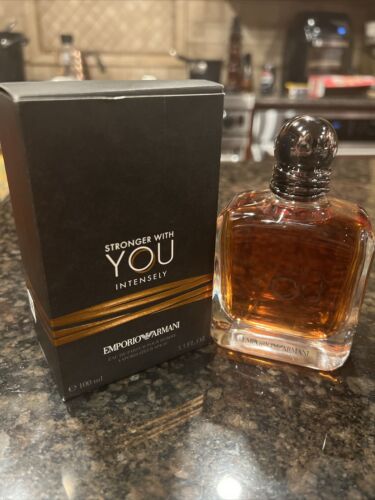 Emporio Armani Stronger With You Intensely 3.3oz EDP Spray Emporio Armani Stronger With You Intensely 3.3oz EDP Spray