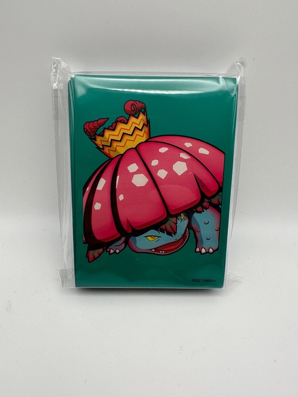 Pokemon TCG Pack of 65 Card Sleeves Venusaur VMAX Battle Box Sealed | eBay