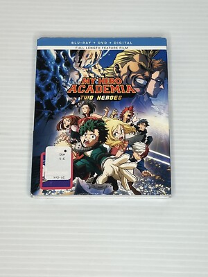 My Hero Academia: Two Heroes (Blu-ray + DVD + Digital Copy) Brand New Sealed