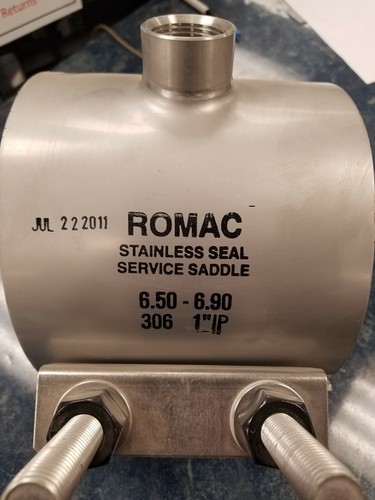 Romac Stainless Steel Saddle - 6