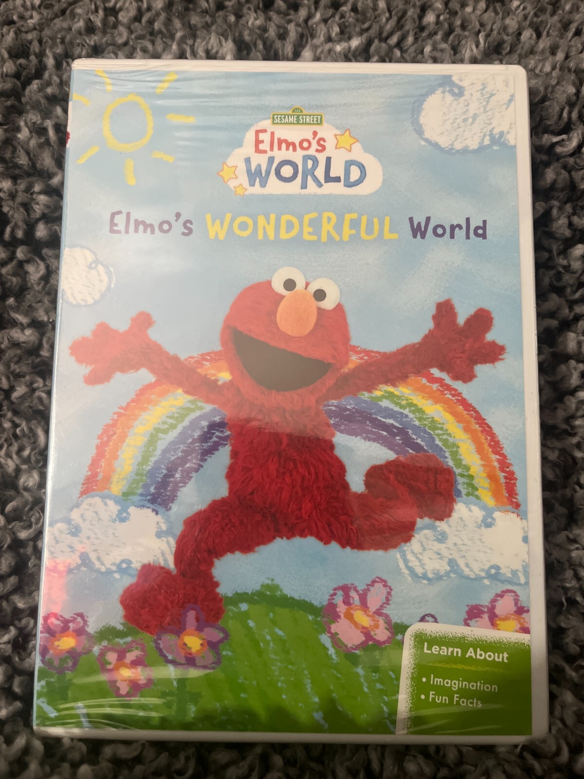 ELMO'S WORLD ELMO'S WONDERFUL WORLD DVD 2017 FACTORY SEALED