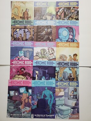 Atomic Robo #1 2 3 4 5 IDW All Cover A 1st Prints 3 Complete Sets 15 Issue Lot