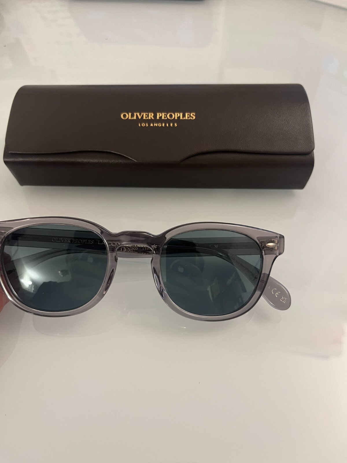 Pre-owned Oliver Peoples Sheldrake Sun Msrp$506 Indigo Photochromic Robert Downey Jr. Fav