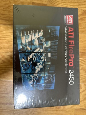 New AMD, firepro 2450 x1 512MB PCI Express x1 Multi-View Workstation Graphic