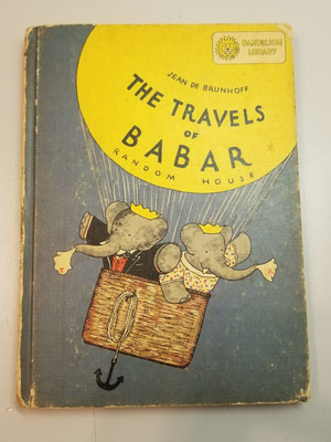 Dandelion Library Vintage Book - The Travels of Babar & The Tale of Peter Rabbit
