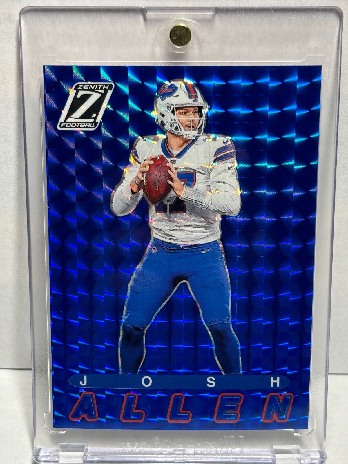 2023 Zenith Josh Allen BLUE Parallel SP #11 Bills COLOR 2023 Zenith Josh Allen BLUE Parallel SP #11 Bills COLOR