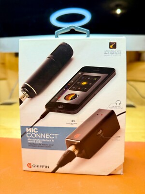 Griffin Technology MicConnect Interface To Record Audio Black GC35891 XLR 