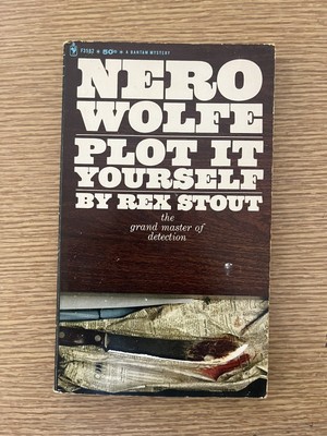 Plot It Yourself By: Rex Stout [Mass Market Paperback] RARE Vintage