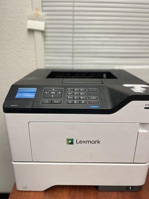 Lexmark MS621 Monochrome Laser Printer 5k Page Count  Toner 90% Level 