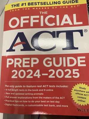 The Official ACT Prep Guide 2024-2025
