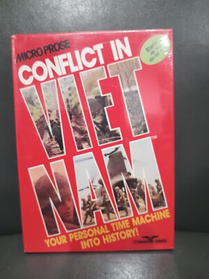 Conflict in Vietnam 48k Disk Atari 400/800/XL/XE NOS - Excellent condition