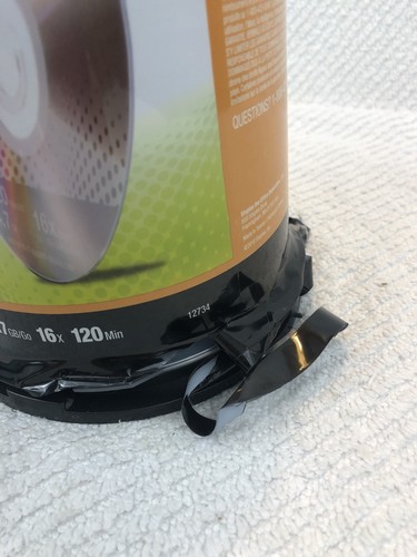 Staples 4.7GB DVD+R ,16X  120min 100 Pack