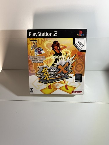 Dance Dance Revolution X CIB WITH MAT (Sony PlayStation 2