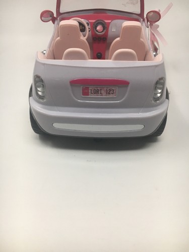 Lori Doll Convertible Car Our Generation White fits 6